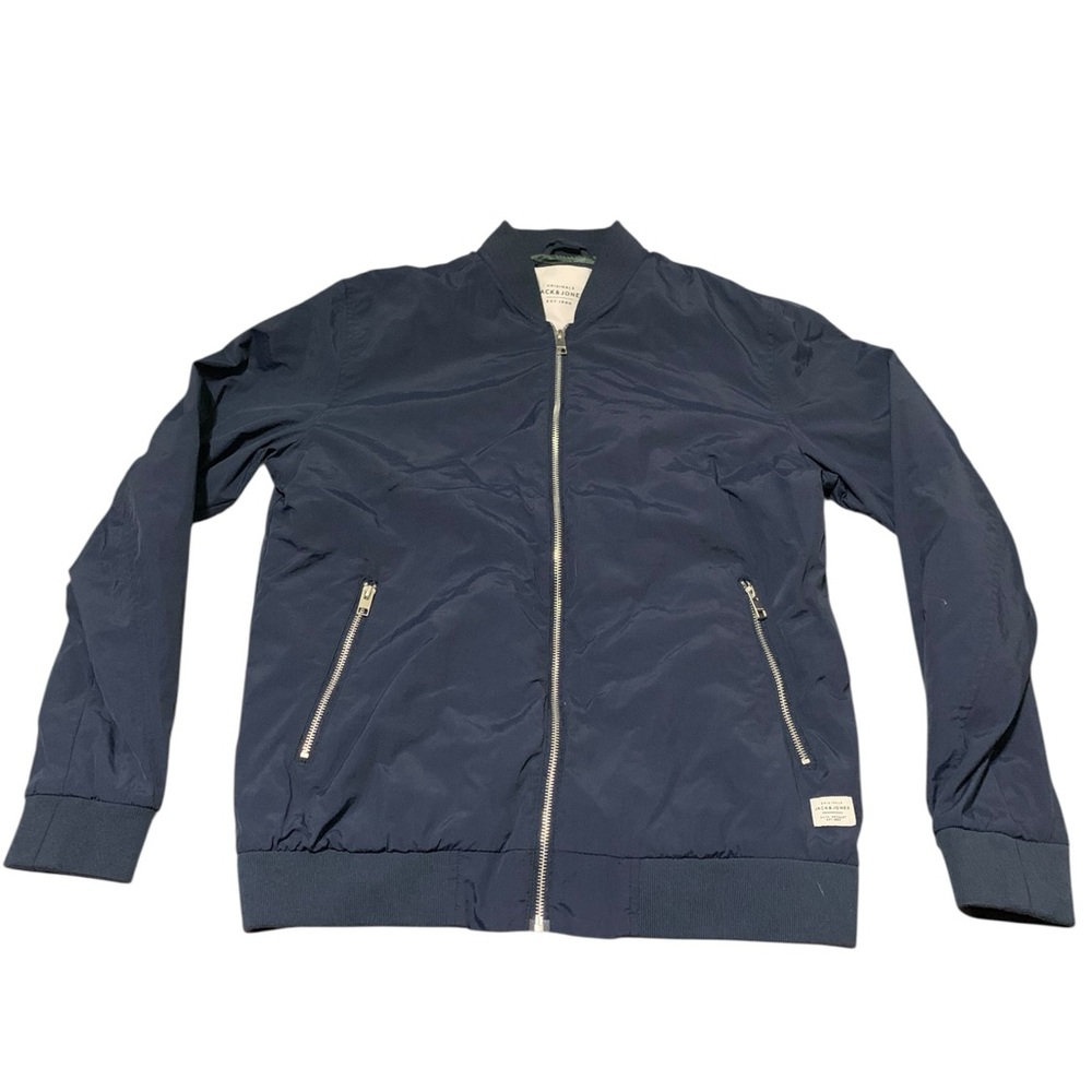 Jack & Jones Pacific Dark Blue Bomber Jacket